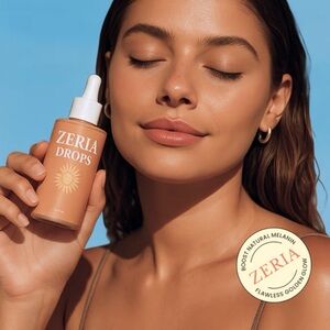ZERIA Sunless Tanning Drops For Skin Health Brand New Unopened High Rated